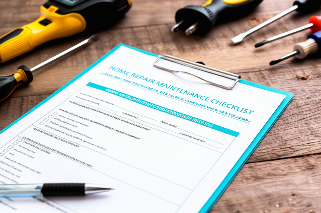 Home maintenance and repair checklist